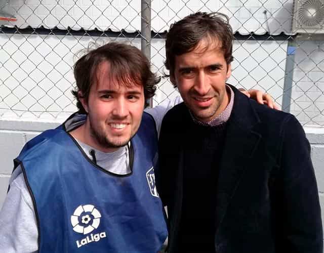 Raúl González y Kike Cos.